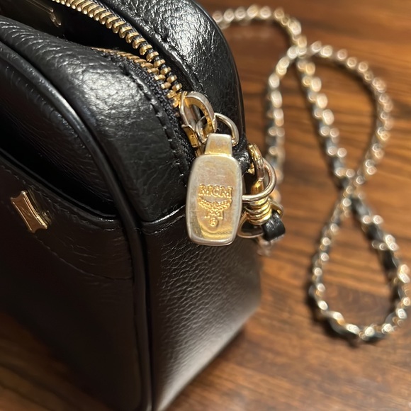 MCM Black Leather Bag - Picture 4 of 13